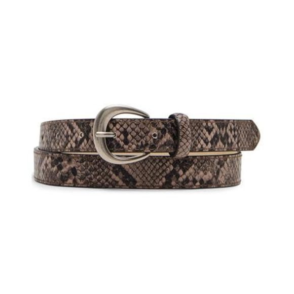 3 Pack Women Belts For Jeans Dresses Pants Ladies Waist Belt, Black Grey,  S